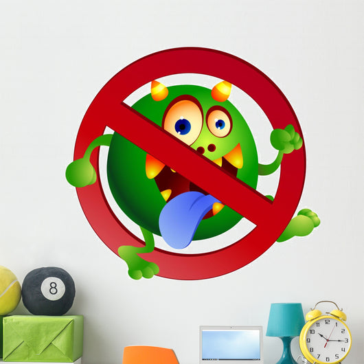 Anti virus Wall Decal