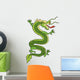 Green chinese dragon Wall Decal