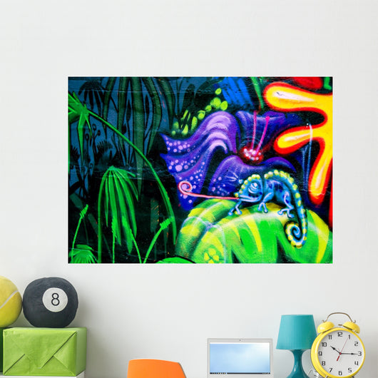 Graffiti Wall Mural