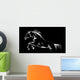 Horse Jumping Black Vector