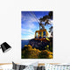 Blue Mountain and Gondola Wall Decal