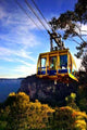 Blue Mountain and Gondola Wall Decal