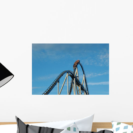 Roller Coaster Hills Wall Decal