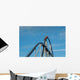 Roller Coaster Hills Wall Decal