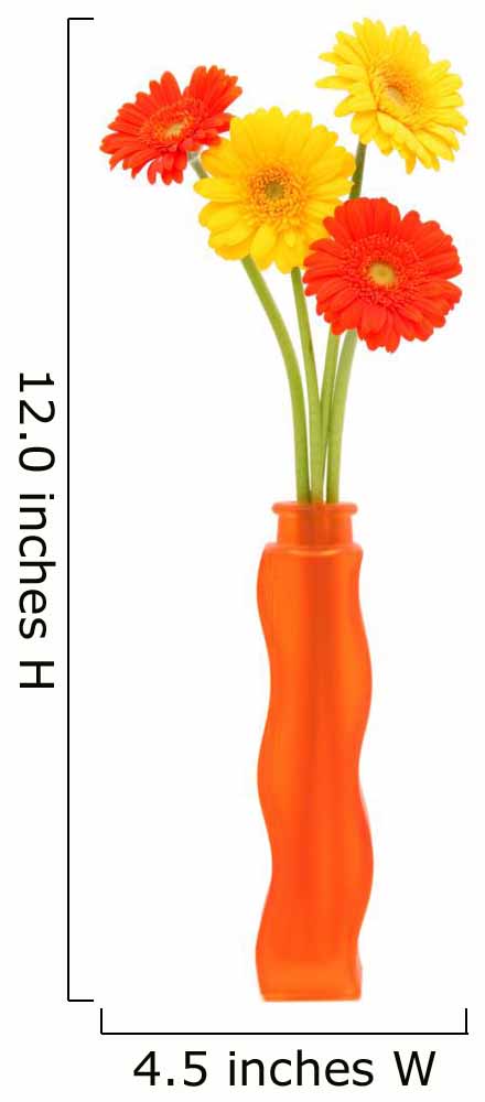 gerbera daisies in vase Wall Decal