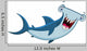 Hammerhead shark Wall Decal