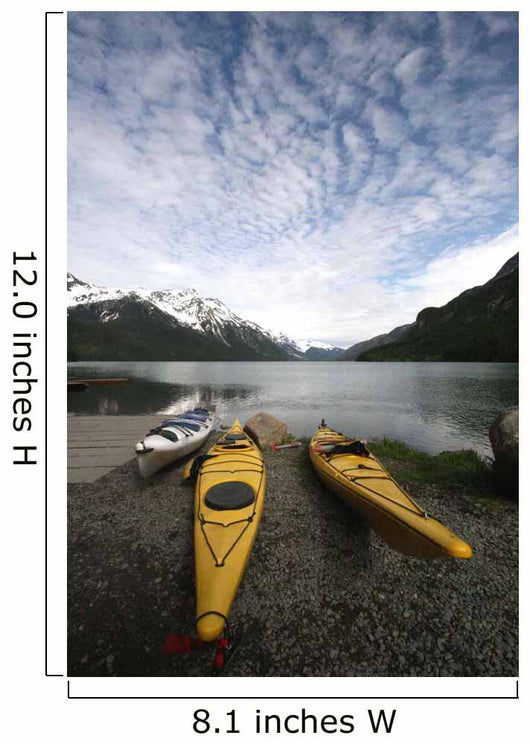 Kayak Alaska Wall Decal