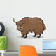 cartoon Yak Wall Decal