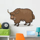 cartoon Yak Wall Decal