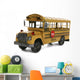 School Bus Wall Decal