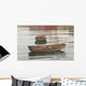 Norwegian Rowing Boat Wall Decal