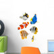 Real Reef Fish Wall Decal