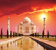 Taj Mahal Palace in India Wall Mural