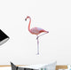 Pink Flamingo Wall Decal