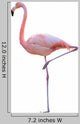 Pink Flamingo Wall Decal