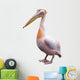 Pink Pelican Wall Decal