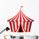 Vector illustration of circus tent Wall Decal