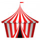 Vector illustration of circus tent Wall Decal