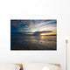 Beautiful Sunset Ocean Beach Wall Decal