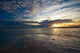 Beautiful Sunset Ocean Beach Wall Decal