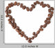 Big Heart Shape Made Wall Decal