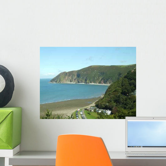 Lynmouth Coast Path Wall Decal