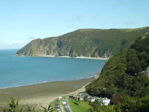 Lynmouth Coast Path Wall Decal