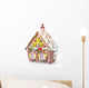 gingerbread house Wall Decal