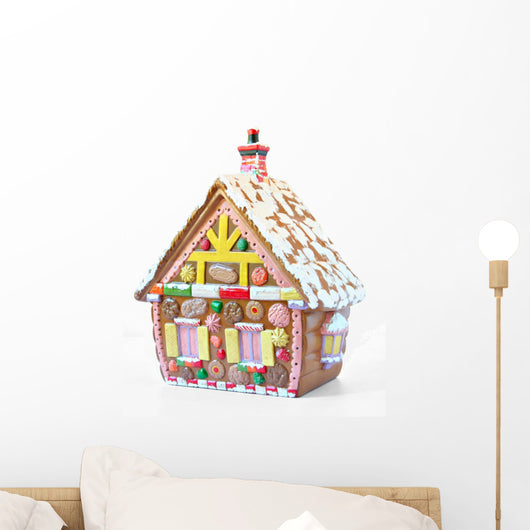gingerbread house Wall Decal