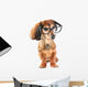 Smart dog Wall Decal