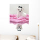Glamour Maltese Puppy Wall Decal