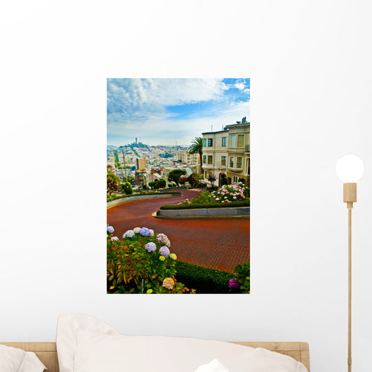 Lombard Street San Francisco Wall Mural