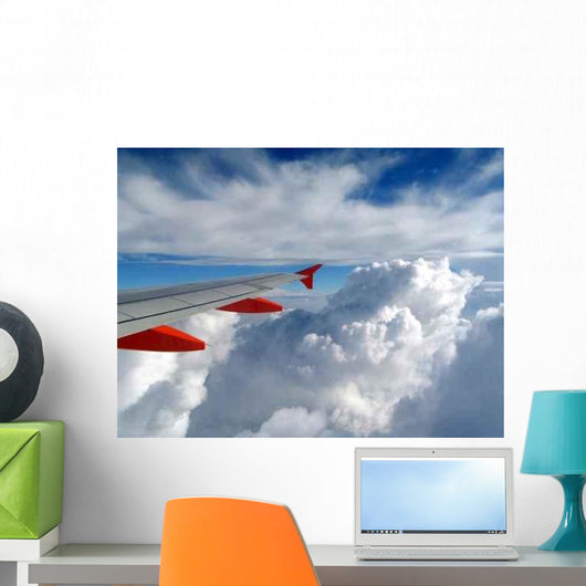 Uber Den Wolken Wall Decal