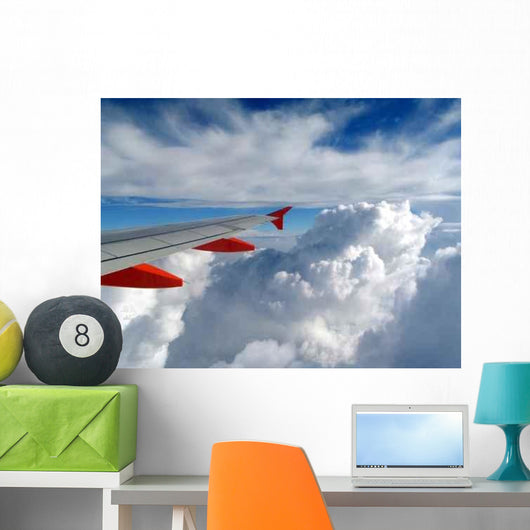 Uber Den Wolken Wall Decal