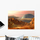 Space Landscape Wall Decal