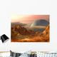 Space Landscape Wall Decal
