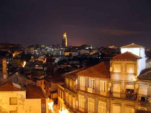 Porto Bei Nacht Wall Decal
