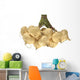 Whole Single Jicama White Wall Decal