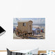 Badekarre Auf Norderney Wall Decal