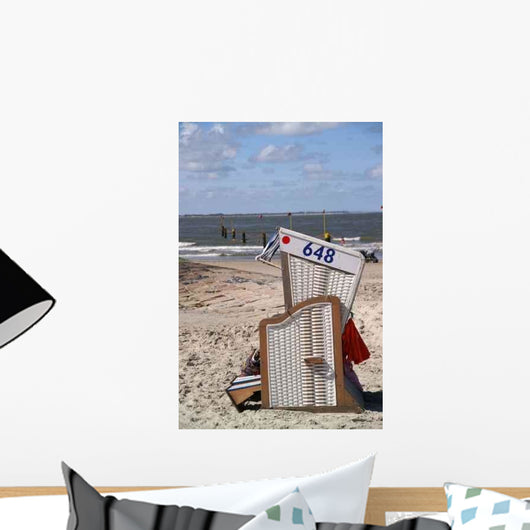 Strankkorb Norderney Wall Decal