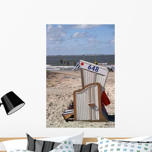 Strankkorb Norderney Wall Decal