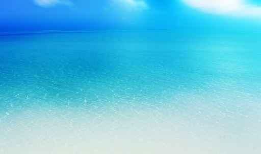 Blue Sea Wall Decal