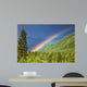 Rainbow over forest Wall Mural