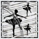 Three Black Ballet Dancers Wall Mural