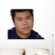 Smiling Asian Teenage Boy Wall Decal