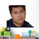 Smiling Asian Teenage Boy Wall Decal