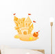 Sand castle Wall Decal