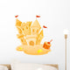 Sand castle Wall Decal
