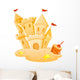 Sand castle Wall Decal