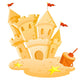 Sand castle Wall Decal